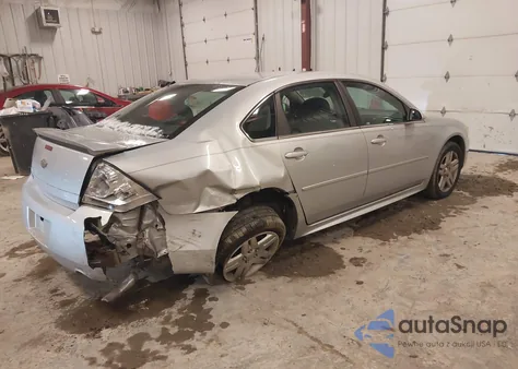 2012 Chevrolet Impala Lt из США, поврежденный, VIN 2G1WG5E31C1138654